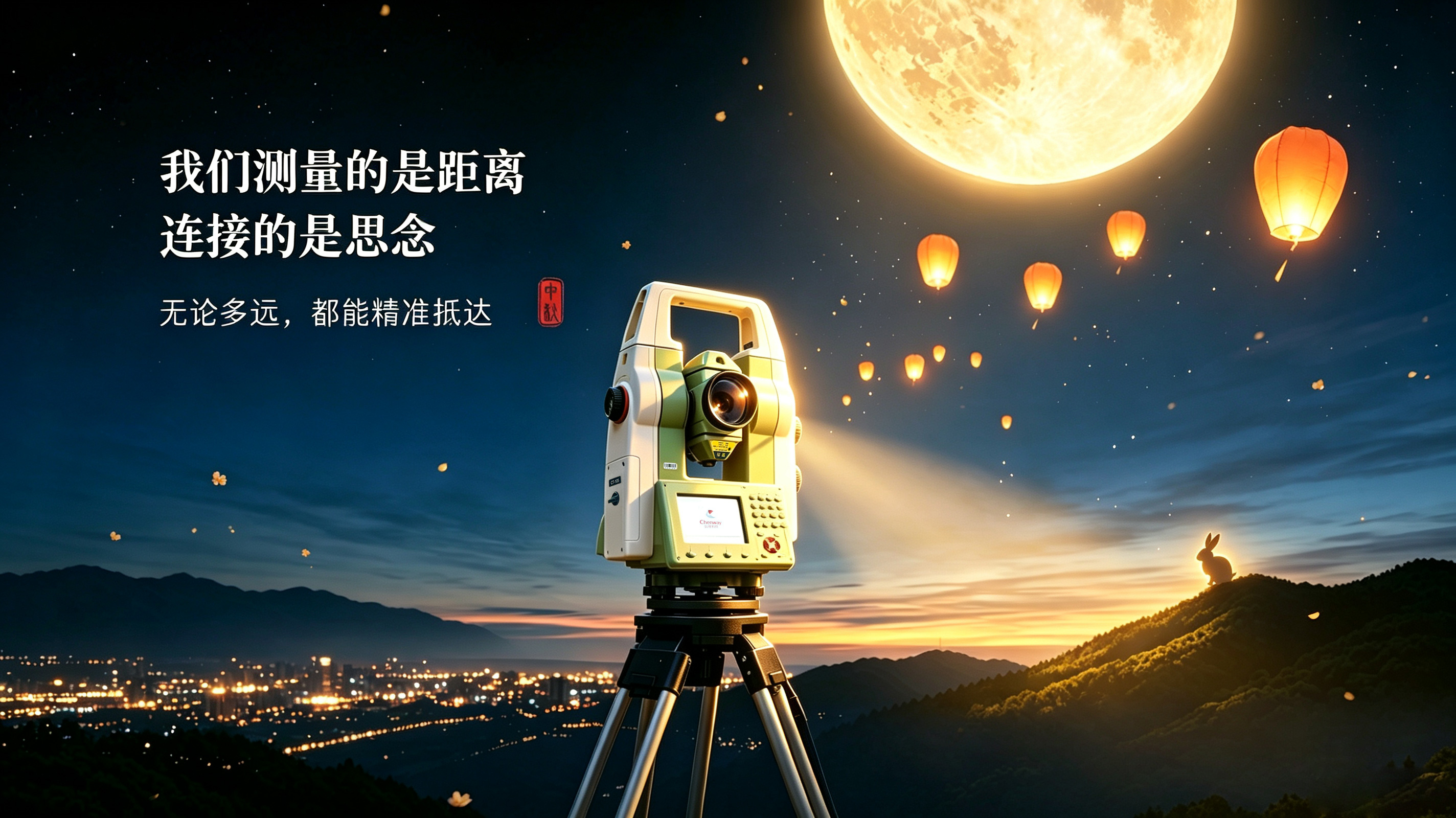 中秋节 | 我们测量的是距离连接的是思念